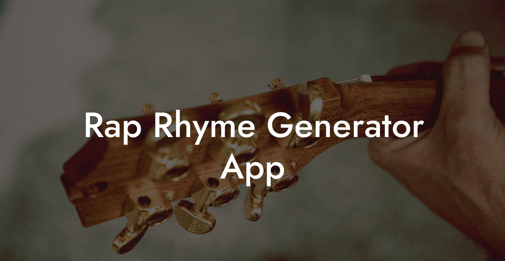 rap rhyme generator app lyric assistant