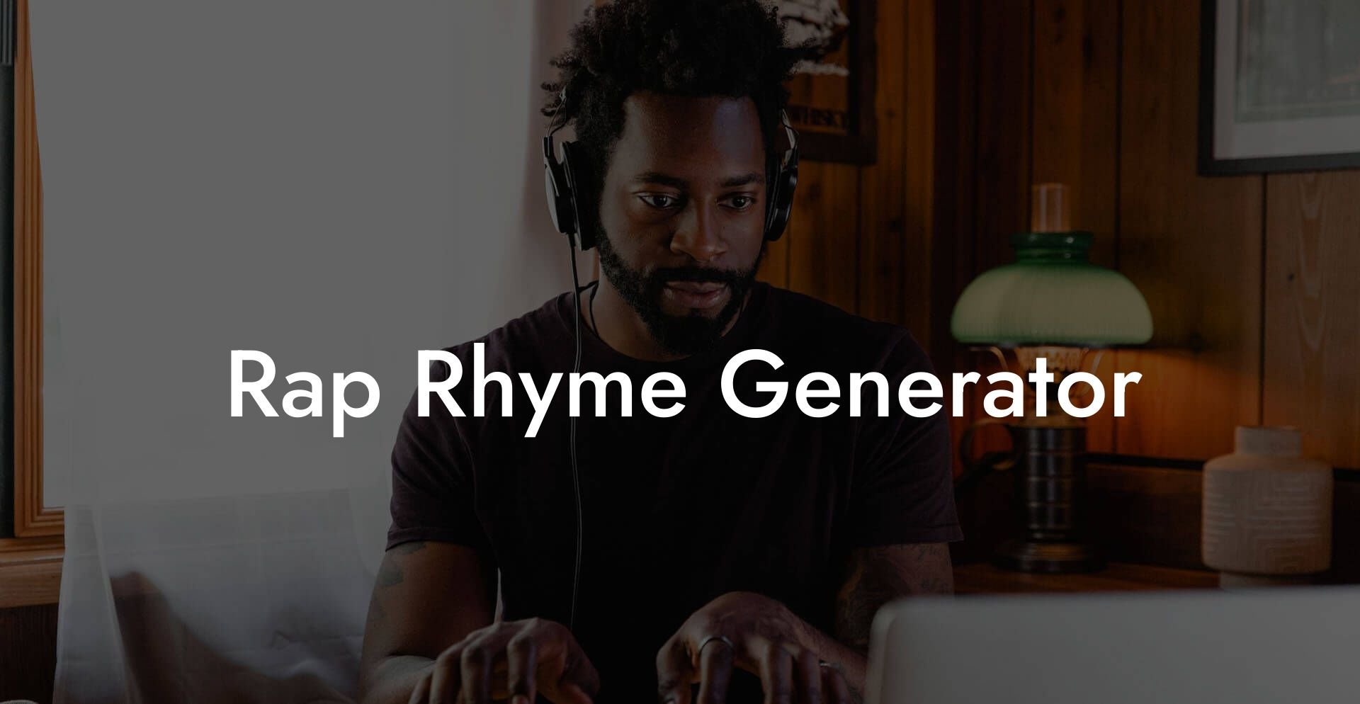 rap rhyme generator lyric assistant