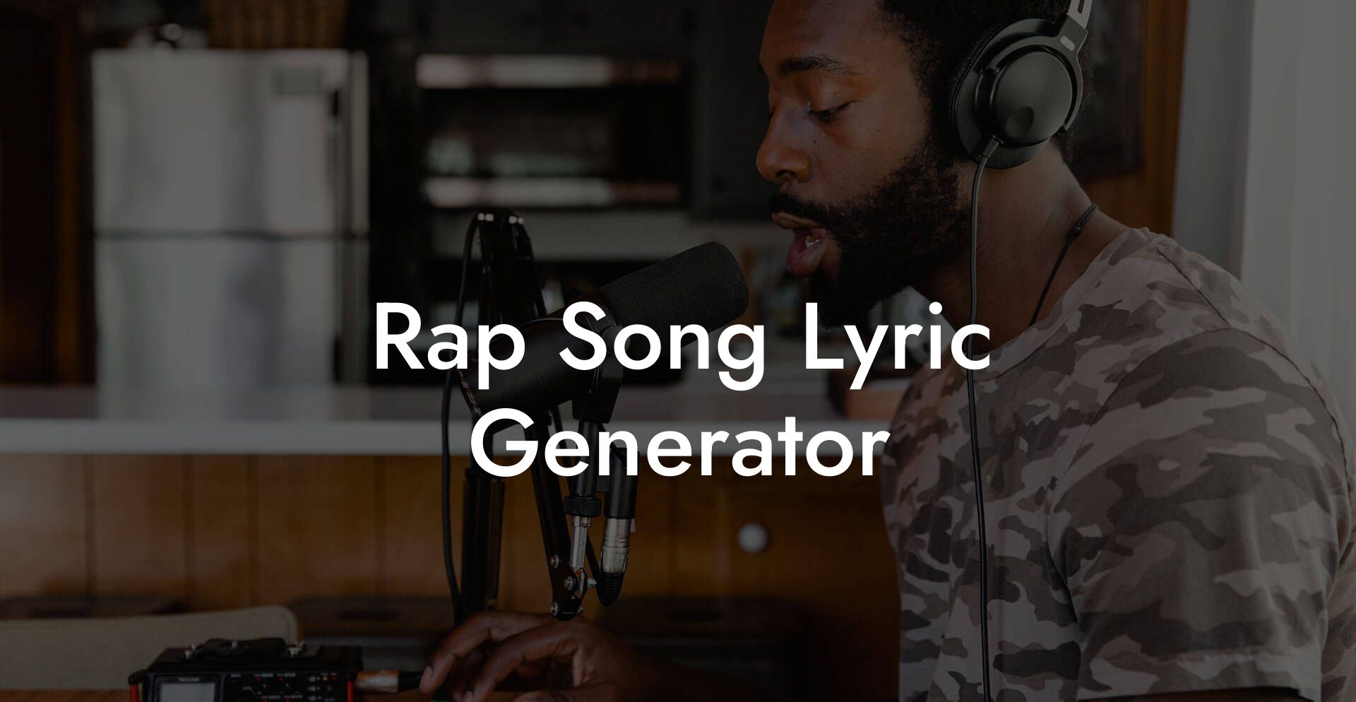 rap song lyric generator lyric assistant