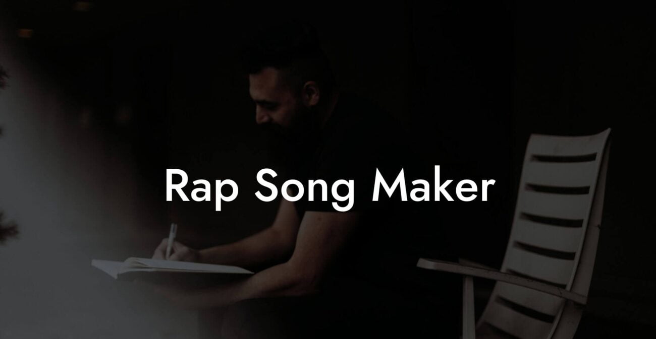 rap song maker lyric assistant
