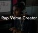 rap verse creator lyric assistant