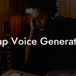 rap voice generator lyric assistant