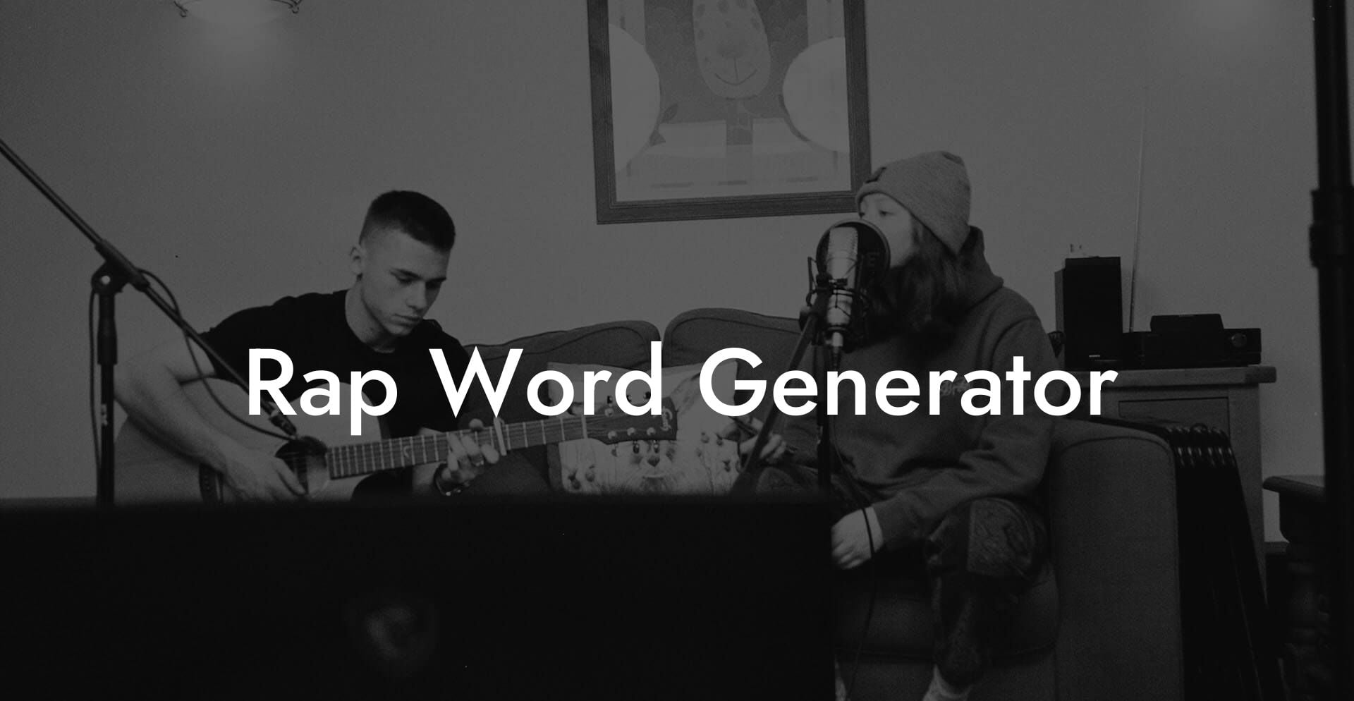 rap word generator lyric assistant