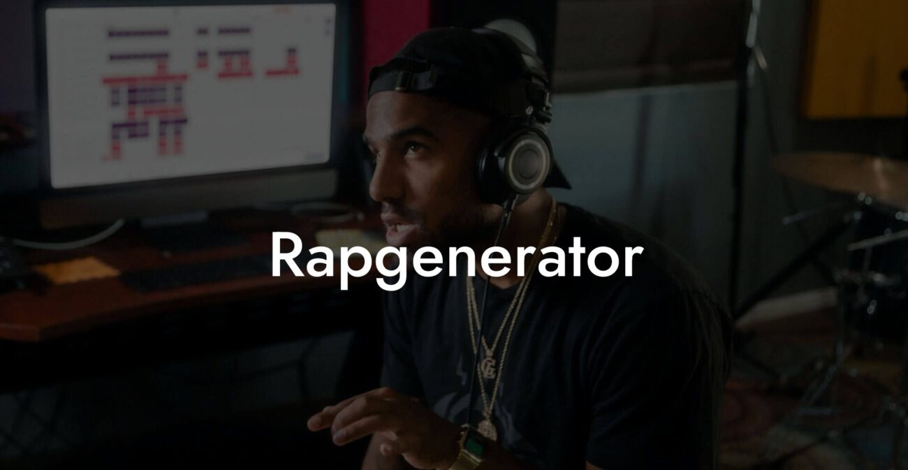 rapgenerator lyric assistant