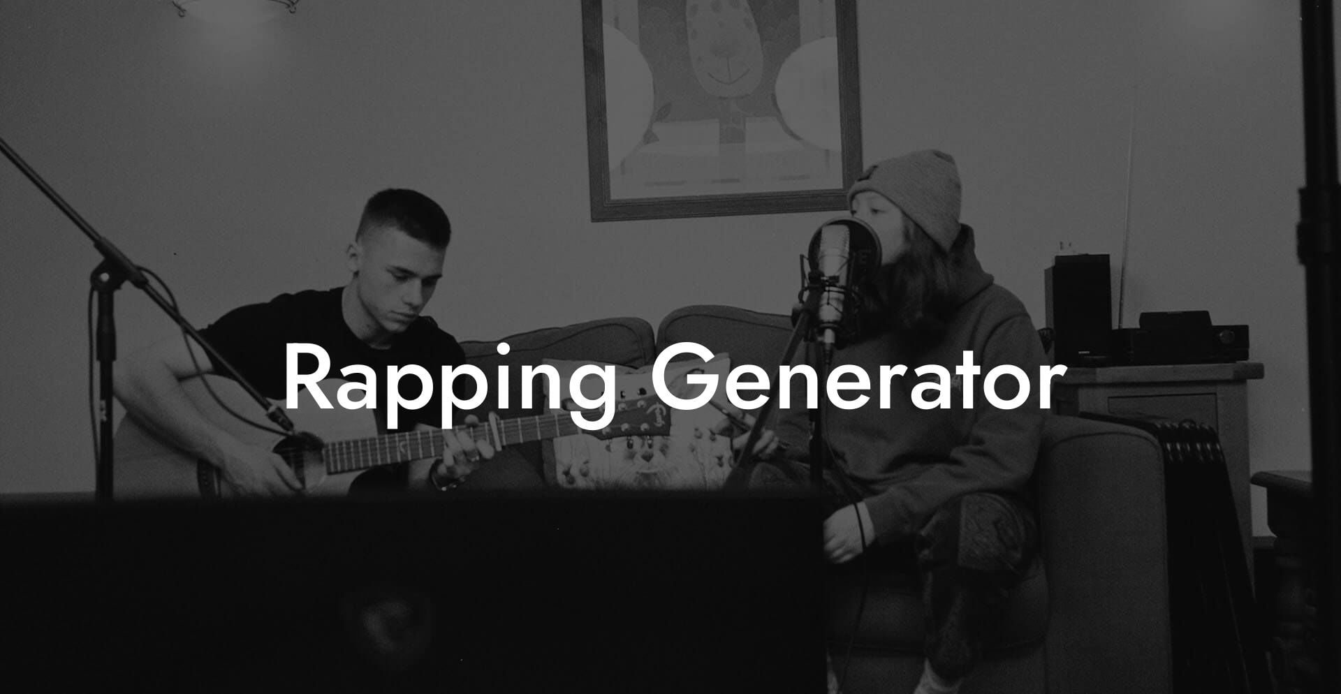 rapping generator lyric assistant