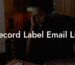 Record Label Email List