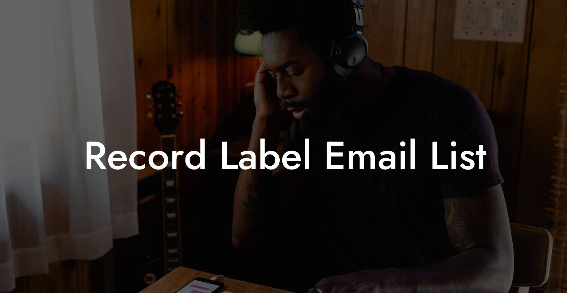 Record Label Email List