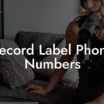 Record Label Phone Numbers
