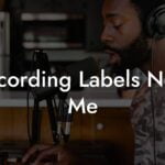 Recording Labels Near Me