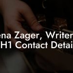 Rena Zager, Writer at VH1 Contact Details