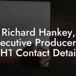 Richard Hankey, Executive Producer at VH1 Contact Details