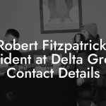 Robert Fitzpatrick, President at Delta Groove Contact Details