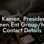 Roy Kamen, President at Kamen Ent Group/MRK Contact Details