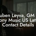 Ruben Leyva, GM at Sony Music US Latin Contact Details