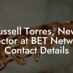 Russell Torres, News Director at BET Networks Contact Details