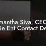 Samantha Siva, CEO at Genie Ent Contact Details