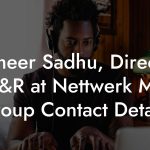 Sameer Sadhu, Director of A&R at Nettwerk Music Group Contact Details