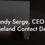 Sandy Serge, CEO at Surgeland Contact Details