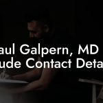 Saul Galpern, MD at Nude Contact Details