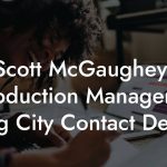 Scott McGaughey, Production Manager at Drag City Contact Details