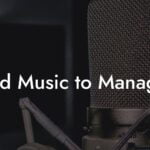 Send Music to Managers