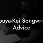 Shibuya-Kei Songwriting Advice