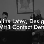 Snejina Latev, Designer at VH1 Contact Details
