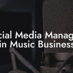 Social Media Managers in Music Business