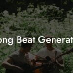 song beat generator lyric assistant