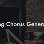 song chorus generator lyric assistant