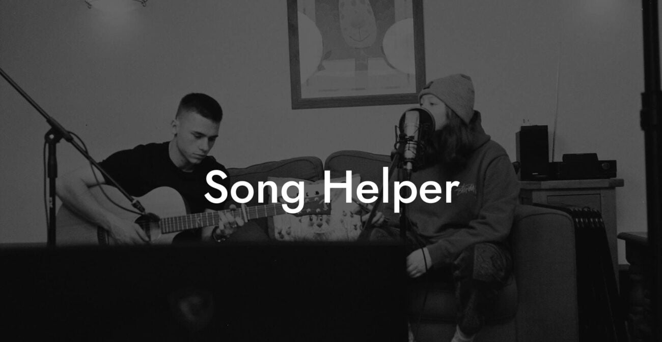 song helper lyric assistant