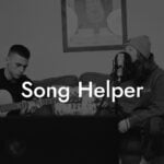 song helper lyric assistant