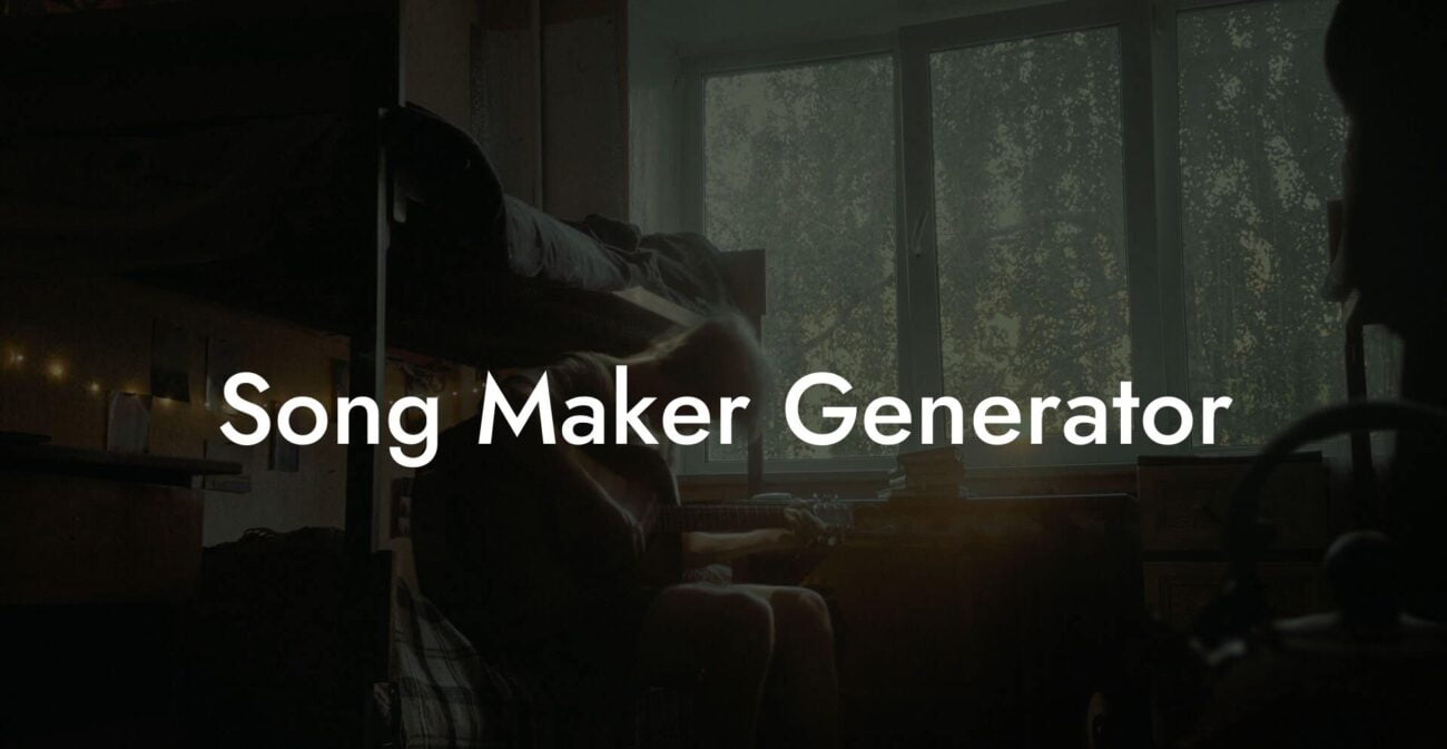 song maker generator lyric assistant