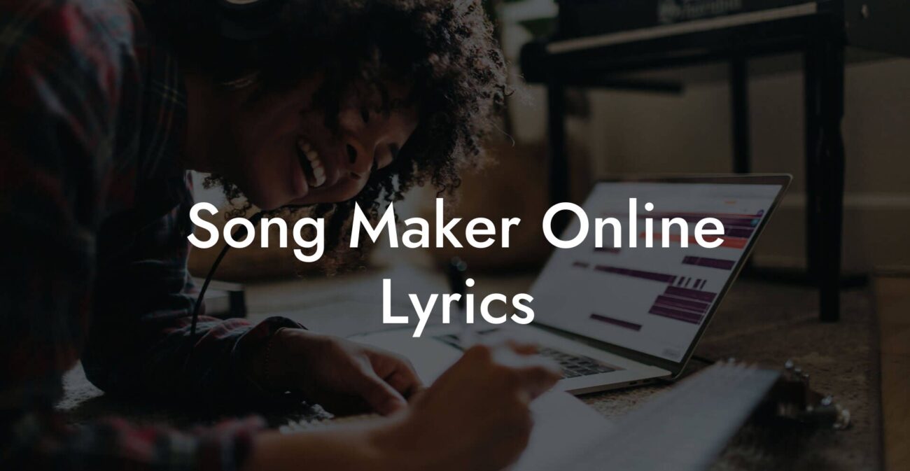 song maker online lyrics lyric assistant