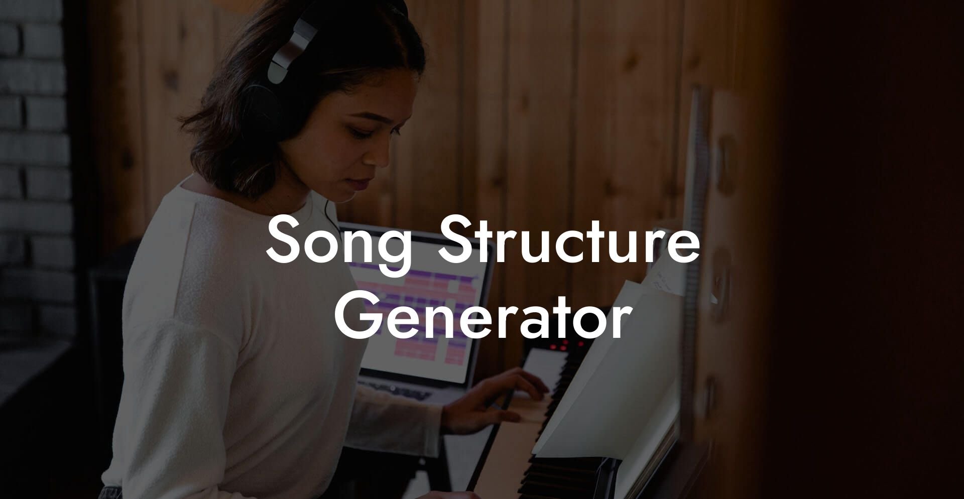 song structure generator lyric assistant