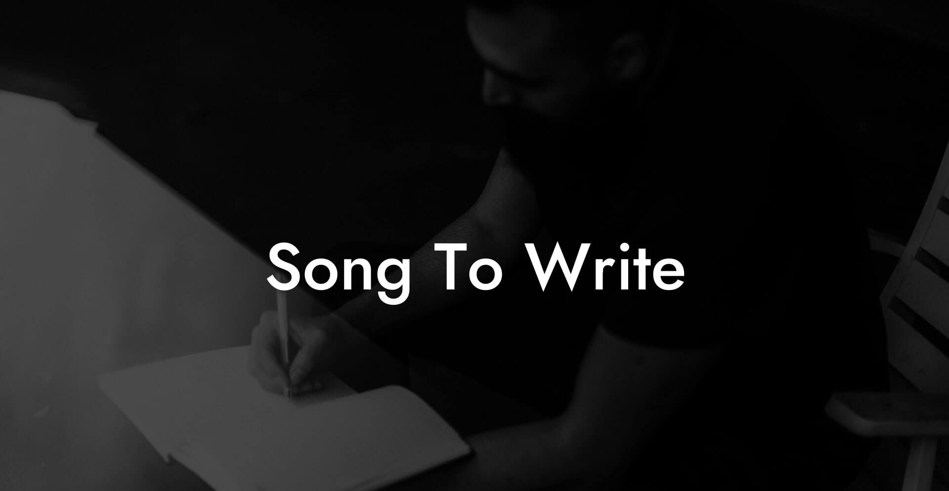 song to write lyric assistant