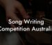 song writing competition australia lyric assistant