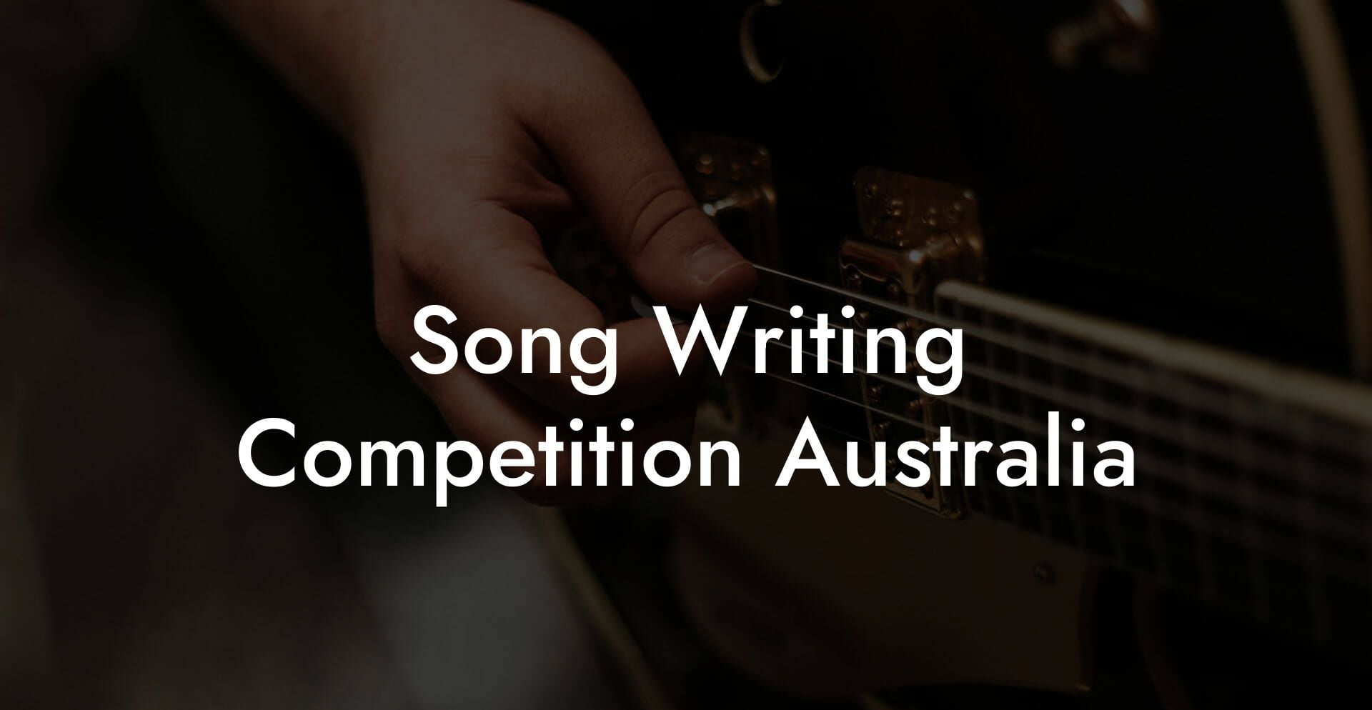 song writing competition australia lyric assistant