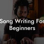 song writing for beginners lyric assistant