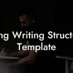 song writing structure template lyric assistant