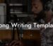 song writing template lyric assistant