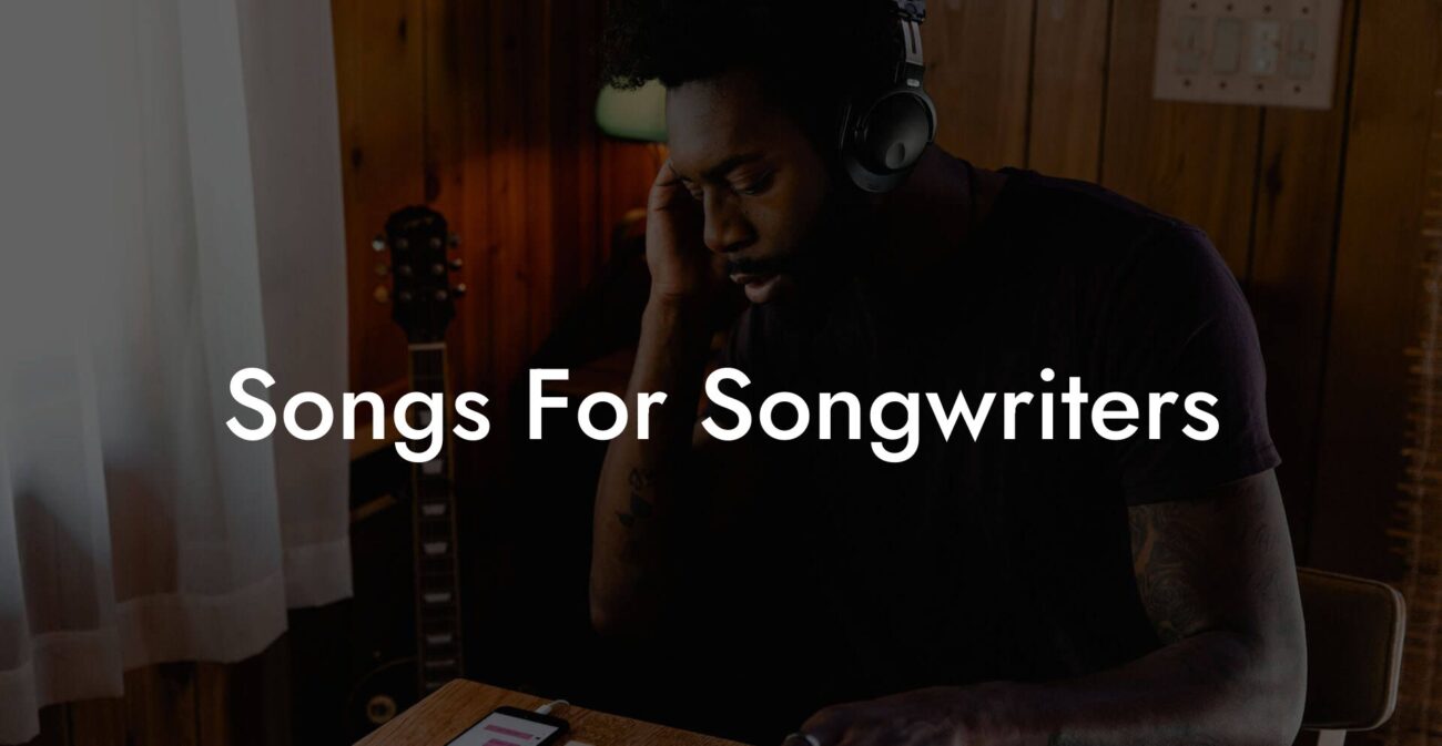songs for songwriters lyric assistant