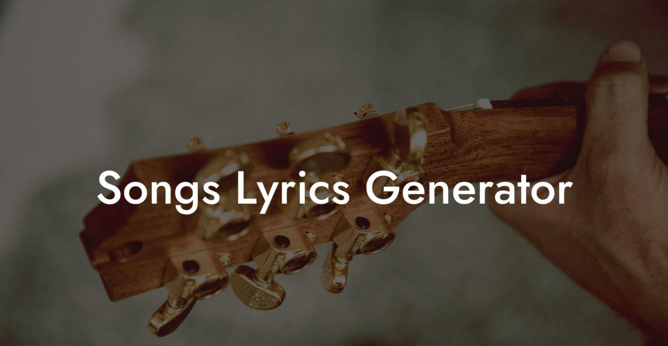 songs lyrics generator lyric assistant