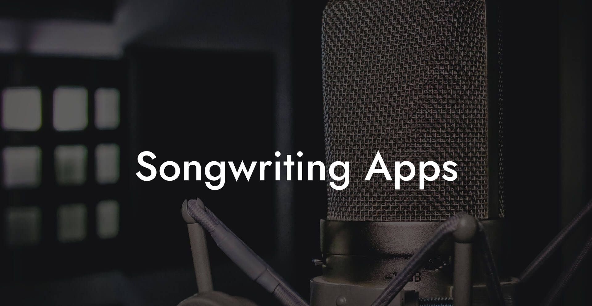 songwriting apps lyric assistant