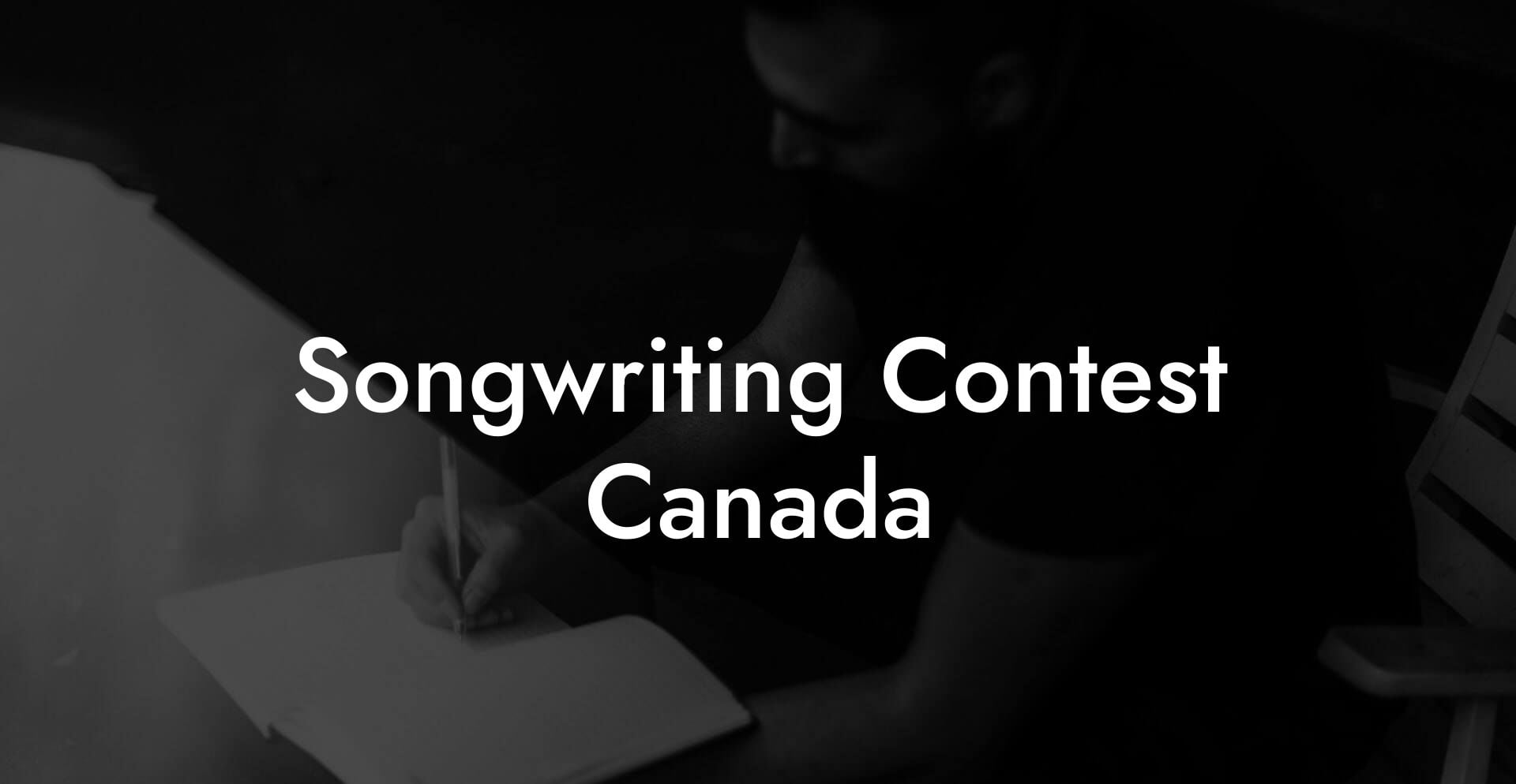songwriting contest canada lyric assistant