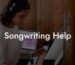 songwriting help lyric assistant