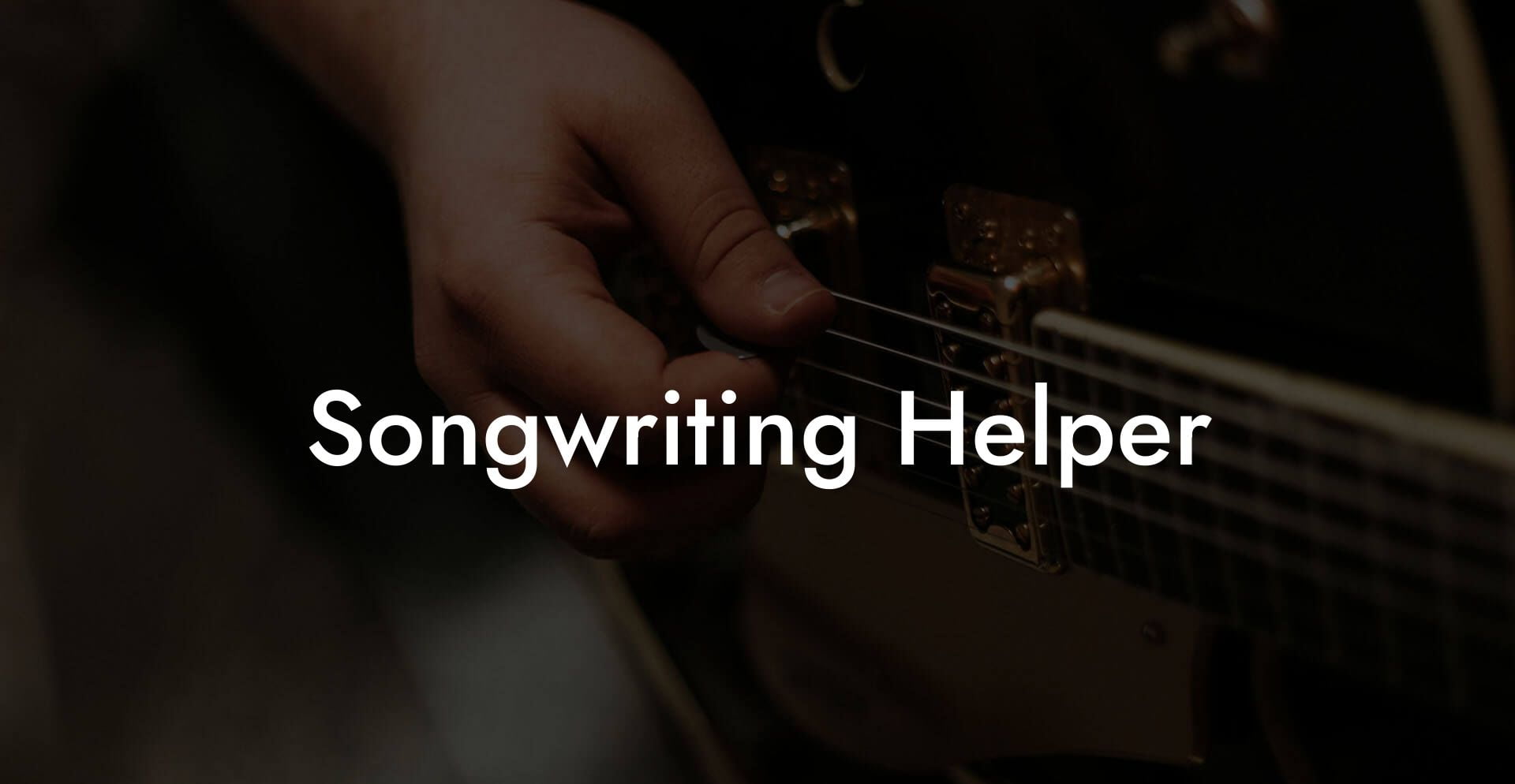 songwriting helper lyric assistant