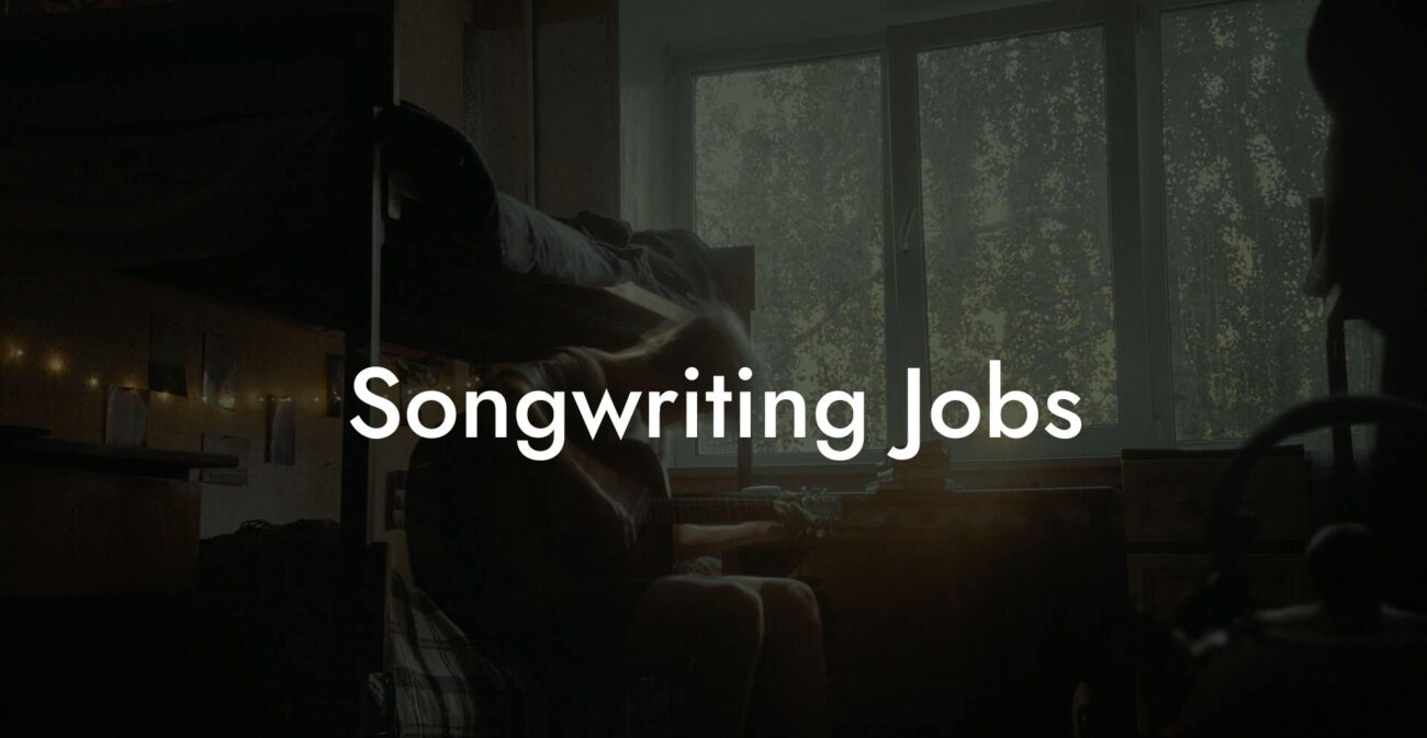 songwriting jobs lyric assistant