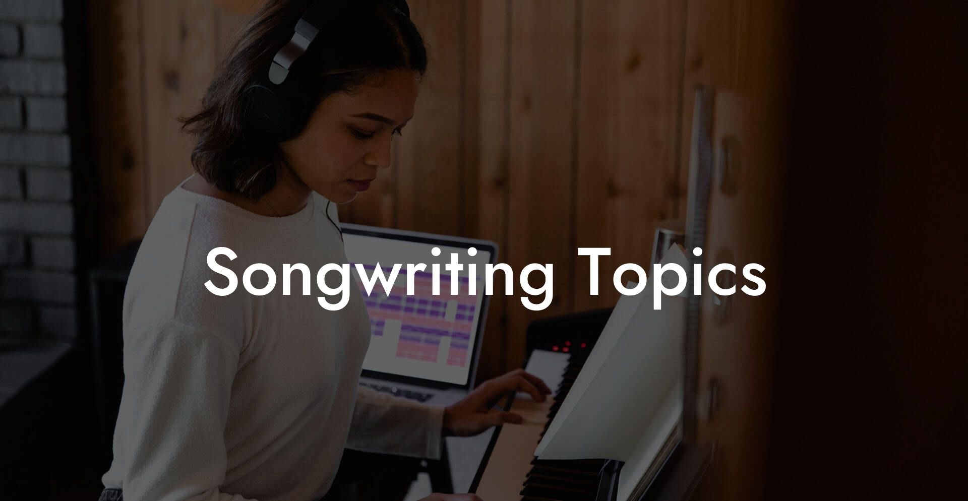 songwriting topics lyric assistant