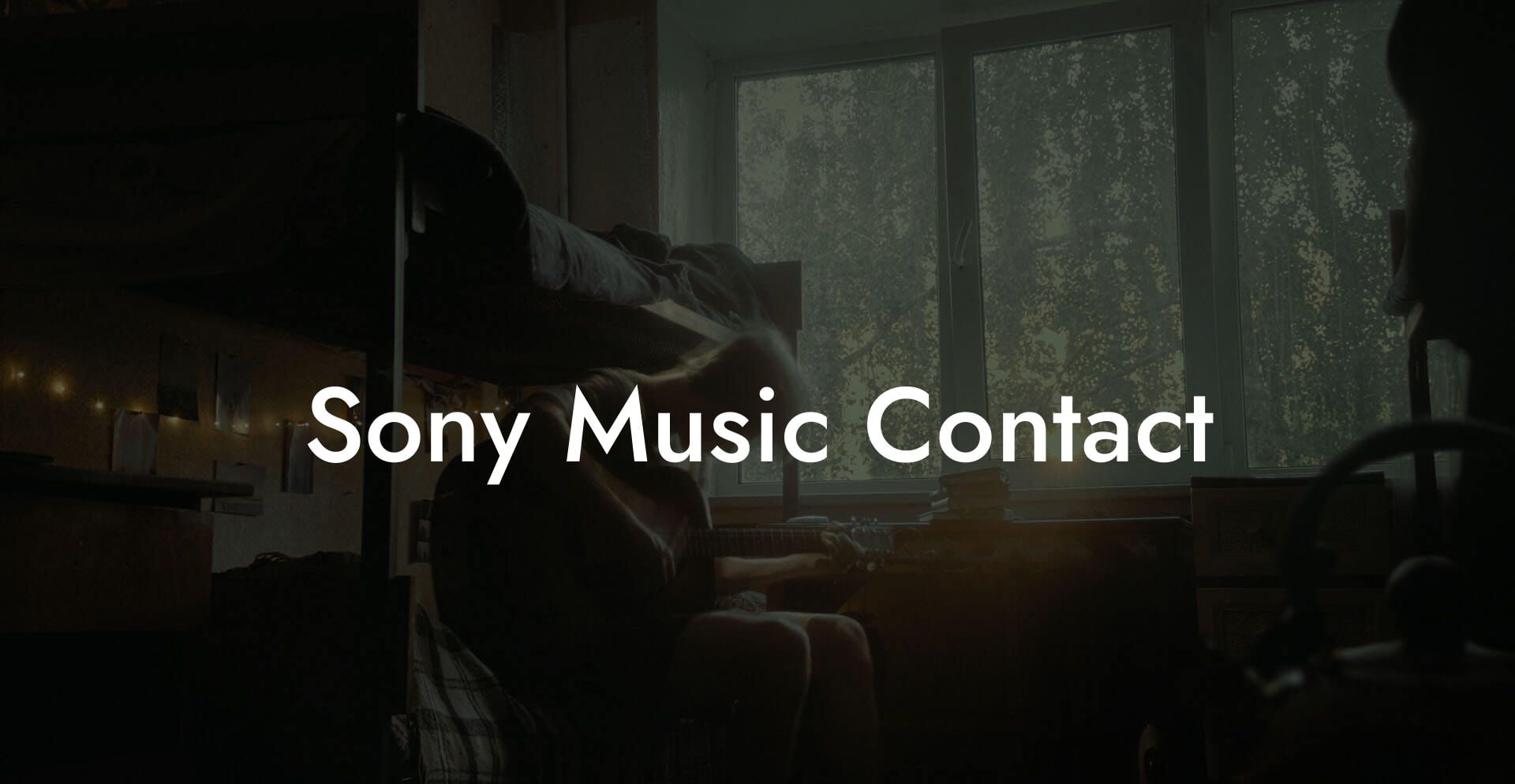 Sony Music Contact